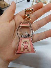 Image 1 of Cat Gumball Machine Shaker Charm