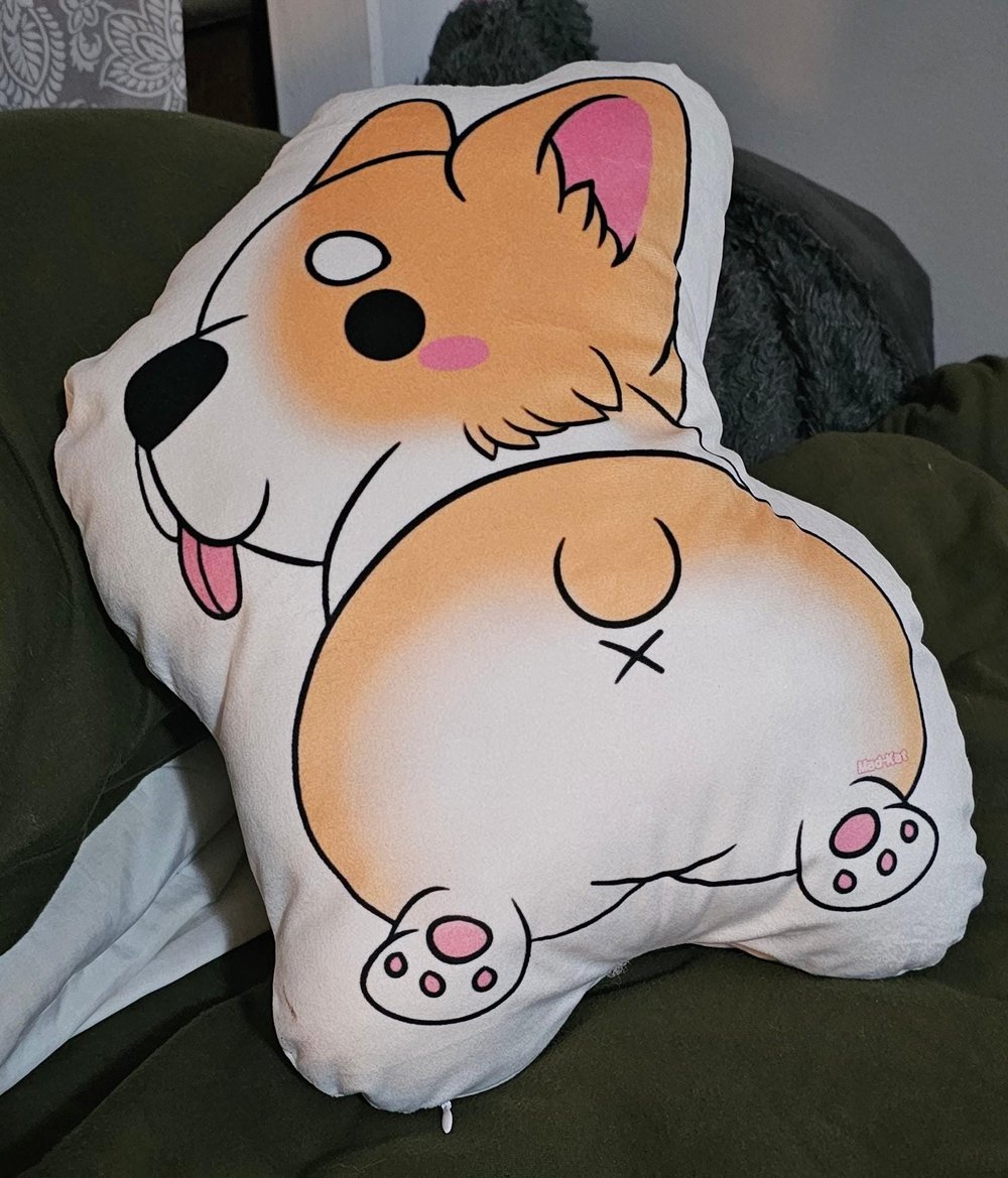 Corgi Pillow Plush