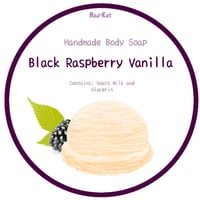 Black Raspberry Vanilla Goats Milk Soap
