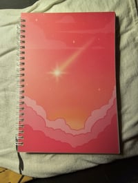 Image 1 of Pink Sunset Spiral Sketchbooks