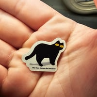 Image 1 of The Dark One Cat Stickers