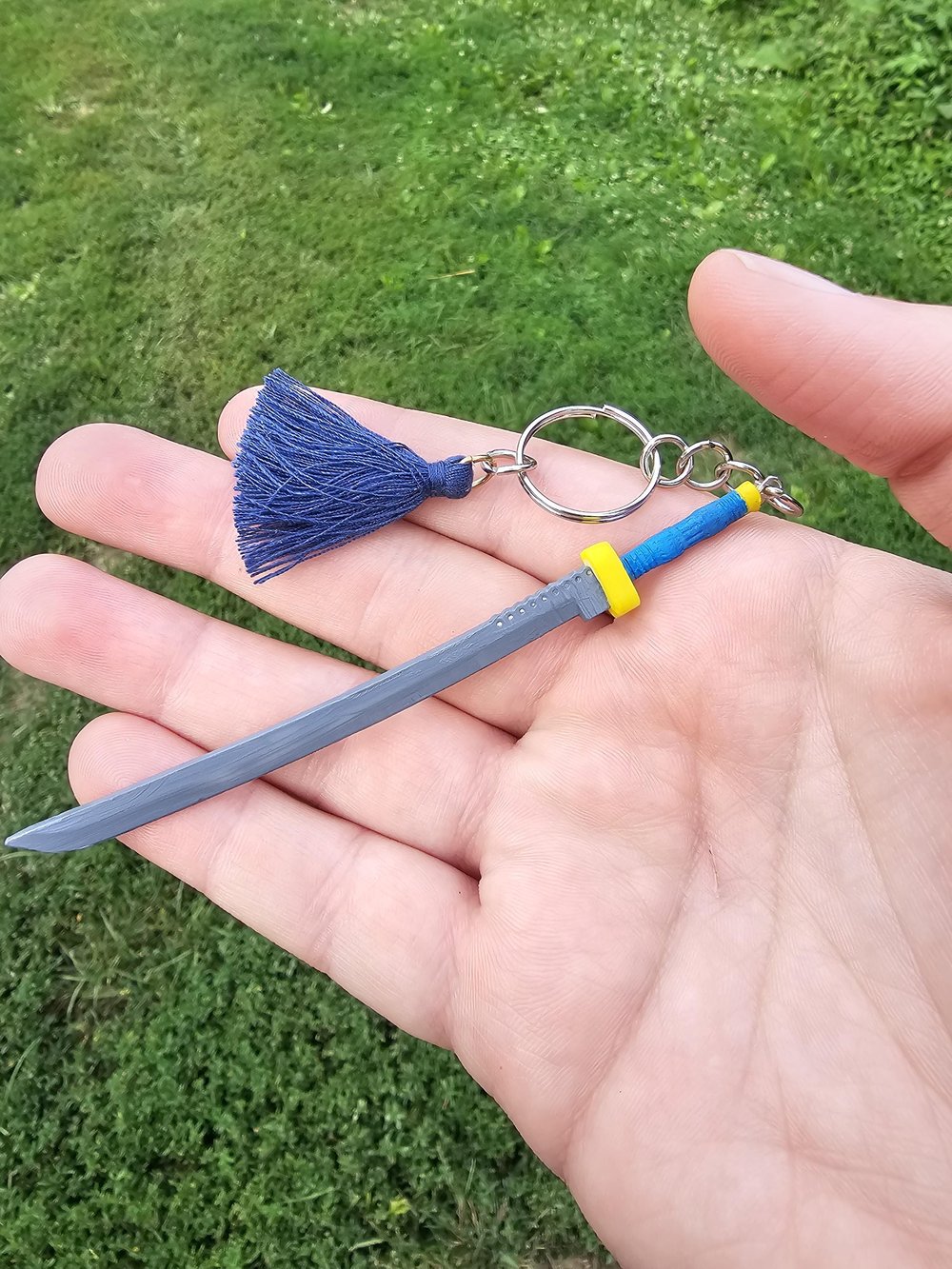 Resin Katana Keychain