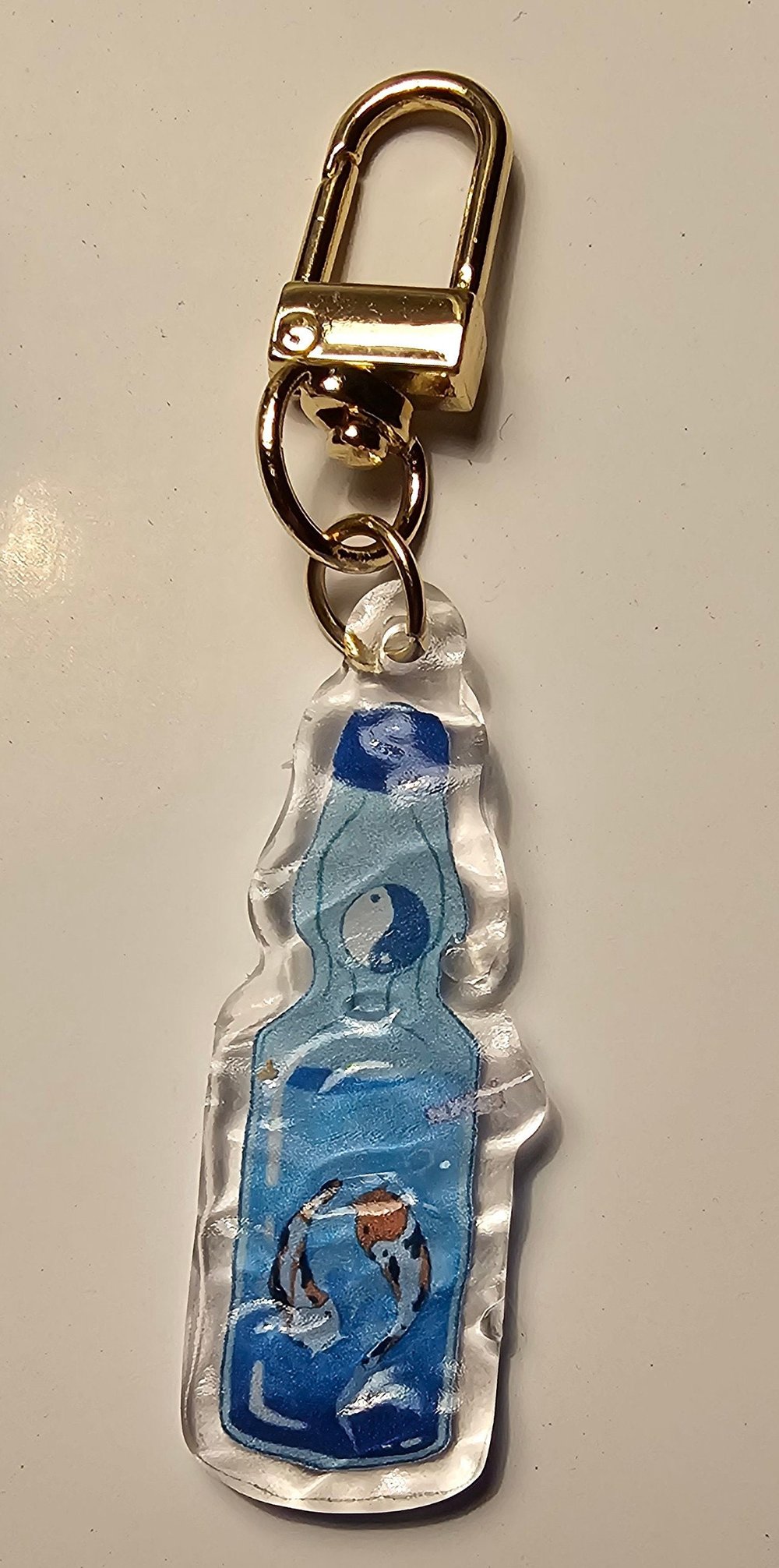 Koi Fish Ramune Acrylic Charms