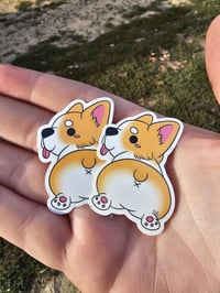 Image 1 of Corgi Butt Stickers