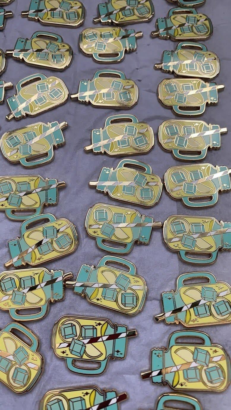 Lemonade Enamel Pin