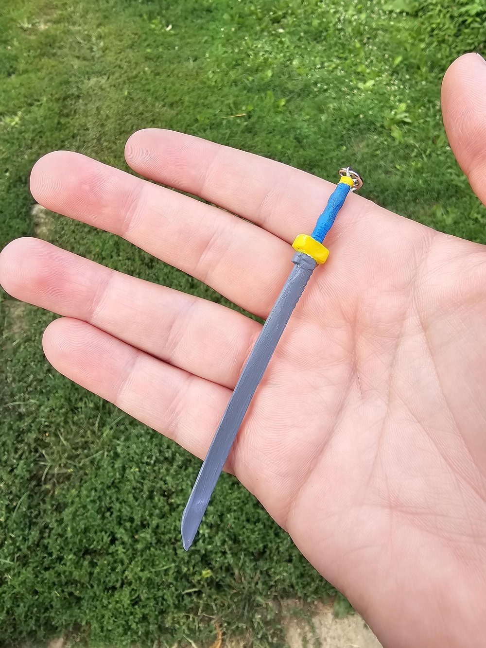 Resin Katana Keychain