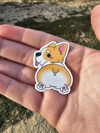Image 2 of Corgi Butt Stickers