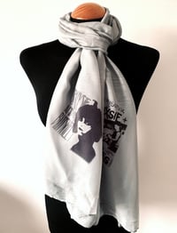 Image 3 of Siouxsie Sioux Inspired Punk Scarf – Long Gothic Rock Scarf for Music Fans