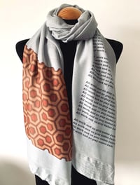 Image 3 of The Shining Inspired Scarf – Vintage Horror Long Scarf - Cult Movie Gift