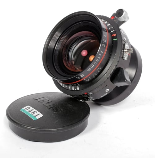 Image of Rodenstock Apo Sironar S 150mm F5.6 Lens in Copal #0 Shutter (Sinaron SE) #0481