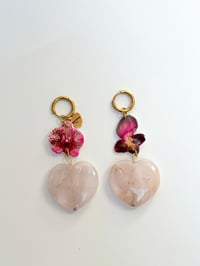 Image 1 of trumpet orchidstra earrings
