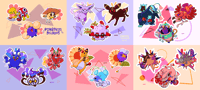 Image 3 of Pokémon Vinyl Stickers