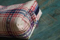 Image 3 of Small Fabric Makeup Bag – Vintage Fabric, Everyday Zipper Pouch