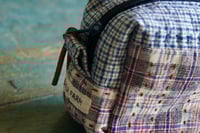 Image 2 of Vintage Fabric Makeup Bag – Slow Stitches Everyday Zipper Pouch 