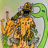 Image 9 of BIG DISASTERS by MIKE DIANA! (FULLY SCREEN PRINTED & LIMITED TO 120 COPIES!)