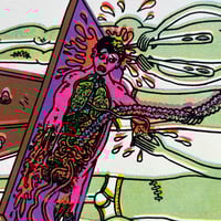 Image 13 of BIG DISASTERS by MIKE DIANA! (FULLY SCREEN PRINTED & LIMITED TO 120 COPIES!)