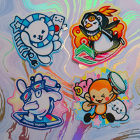 Image 3 of Rhyhtm Game Mascot Stickers