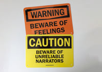 BEWARE signs combo