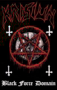 Image 1 of Krisiun ''Black Force Domain'' - Tape