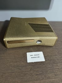 Image 4 of Custom Gold Xbox 360 Slim 500GB