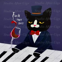 Image 1 of Literally Me Playing A Symphony Called : I’m Fuckin’ Done With Everyone (O)