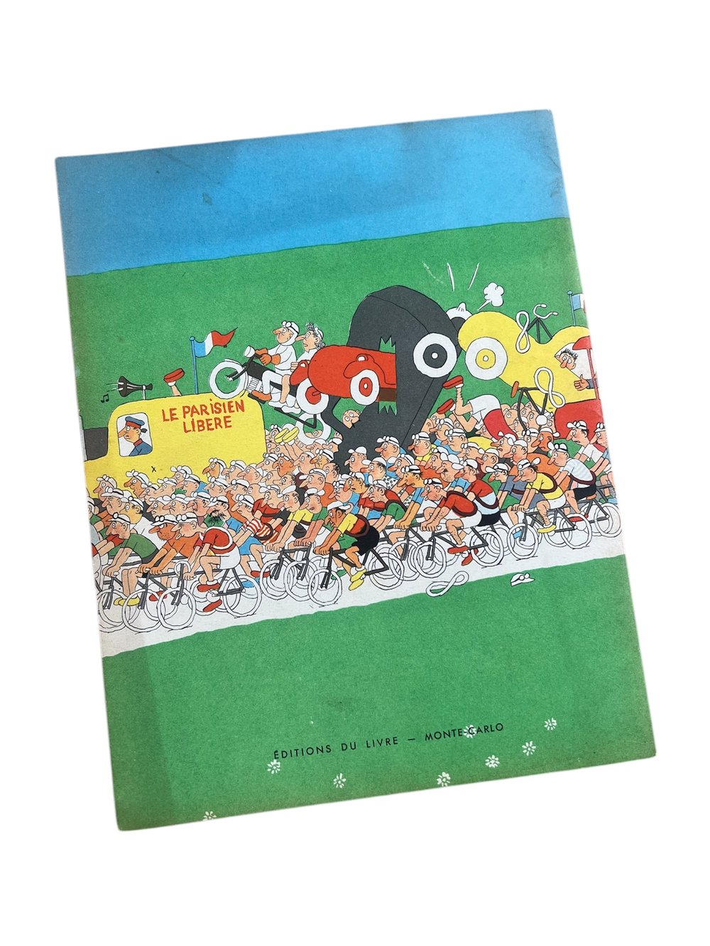 Le Tour de France 1950, album illustrated by DUBOUT - Original Edition and 1st print run