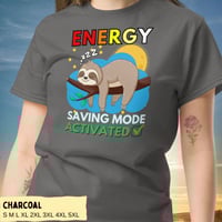 Image 3 of Energy Saving Mode Sloth Unisex Shirt