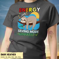 Image 5 of Energy Saving Mode Sloth Unisex Shirt