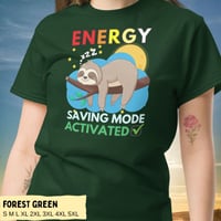 Image 6 of Energy Saving Mode Sloth Unisex Shirt