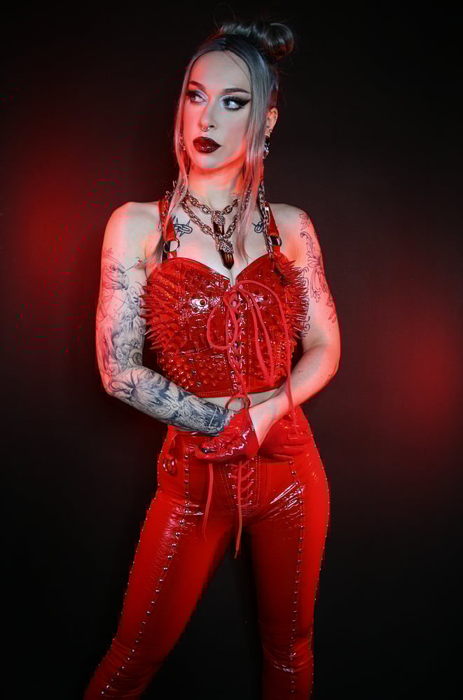 Image of RED DEVIL BRALETTE