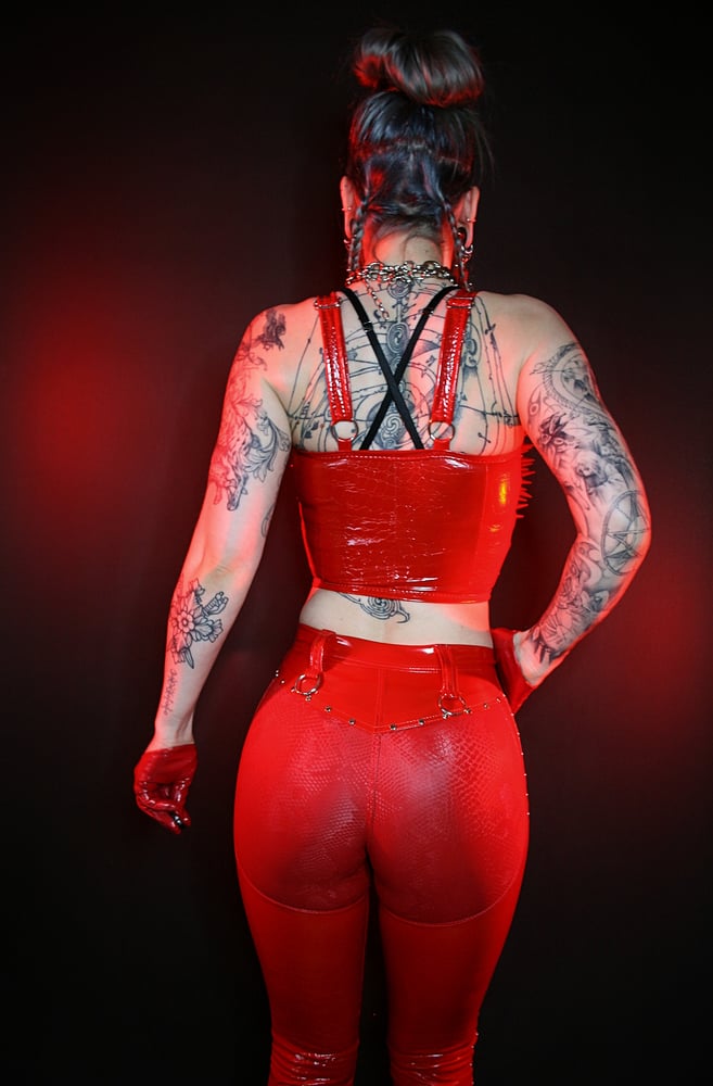 Image of RED DEVIL BRALETTE