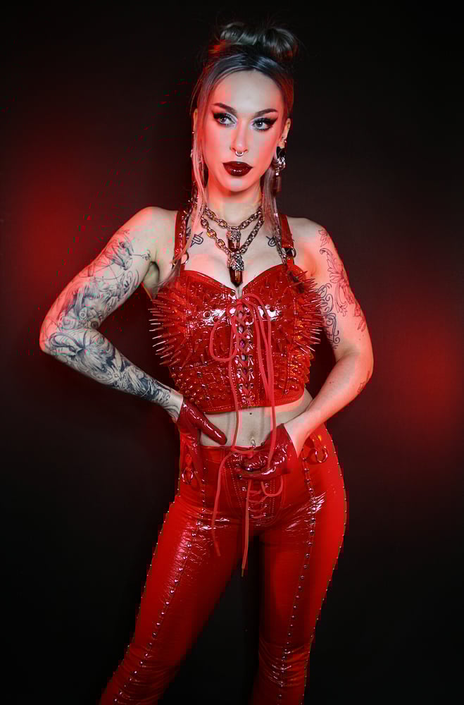 Image of RED DEVIL BRALETTE