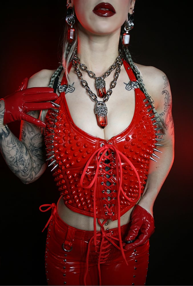 Image of RED HELL BUSTIER RRP £279.99