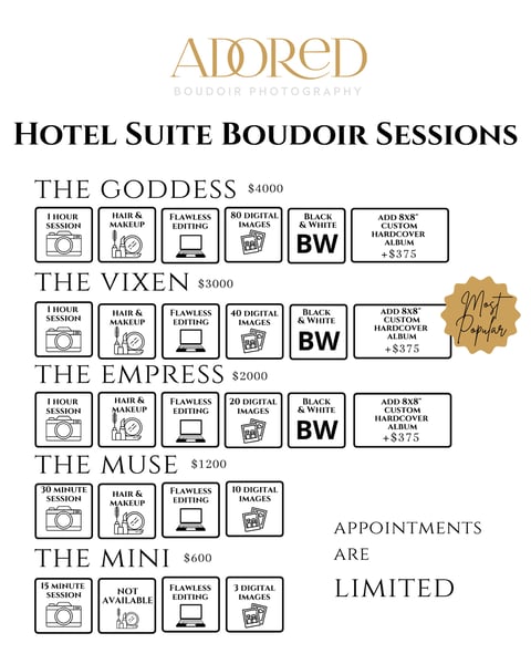 Image of Boudoir Portrait Experience