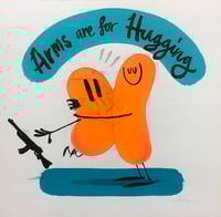 Image 1 of Arms Are For Hugging - original framed artwork