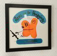 Image 4 of Arms Are For Hugging - original framed artwork