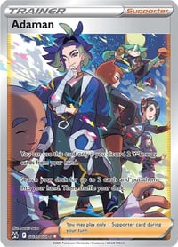 Adaman - Crown Zenith: Galarian Gallery - Near Mint