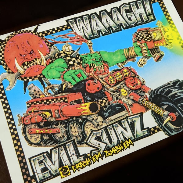 Image of EVIL SUNZ - Screen Print