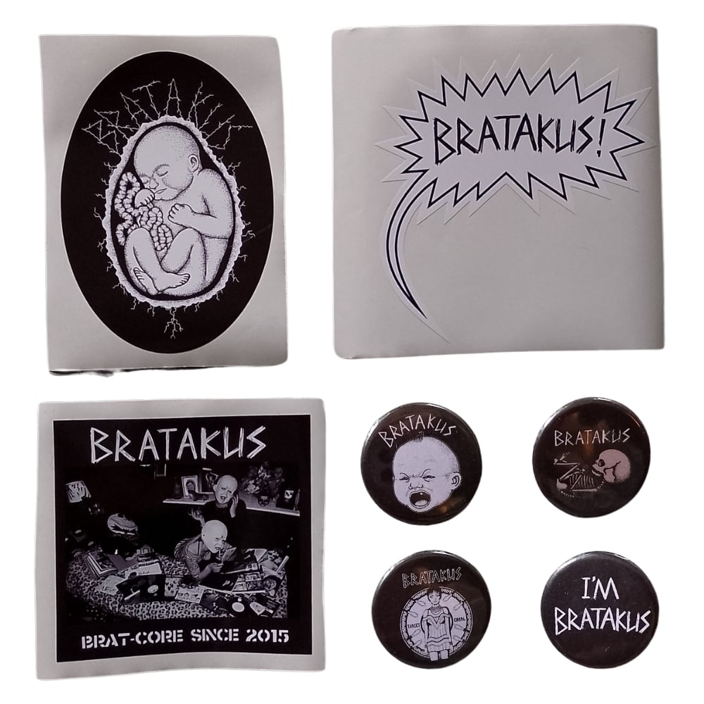 Image of Bratakus Stickers and Badges