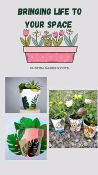GARDEN POTS THAT BLOOM WITH PERSONALITY 🪴