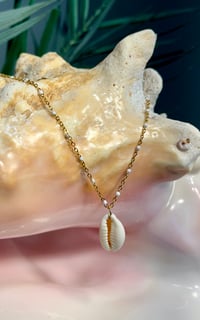 Image 2 of Cowrie Necklace N114