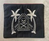 Crossbones II - Waxed Cotton Zip Bag