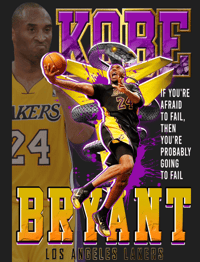 Image 1 of KOBE 24 LOGO GRAPHIC T-SHIRT