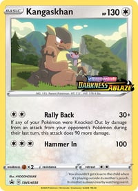 Kangaskhan - SWSH038 (Prerelease) - SWSH: Sword & Shield Promo Card - Near Mint