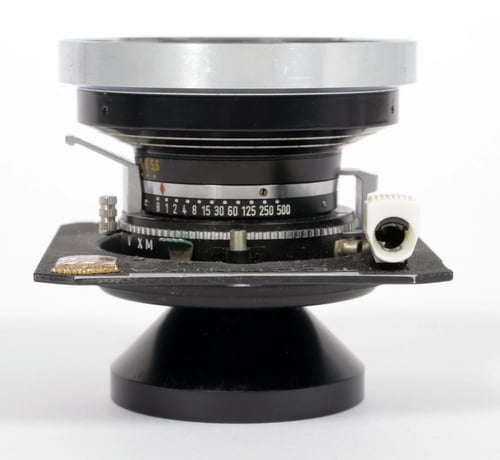 Image of Linhof Technikon 58mm F5.6 lens in Compur #00 shutter COATED (Rodenstock) #8531
