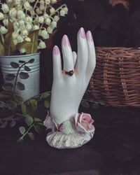 Image 2 of Pink hand vase