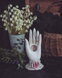 Image 1 of Pink hand vase