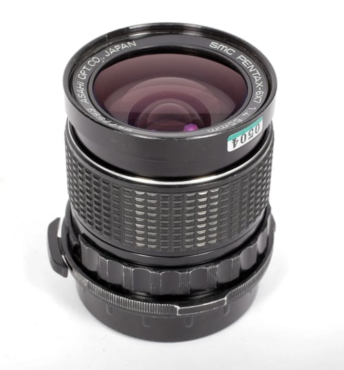 Image of Pentax 67 6X7 SMC 55mm F4 new style wide angle lens #0504