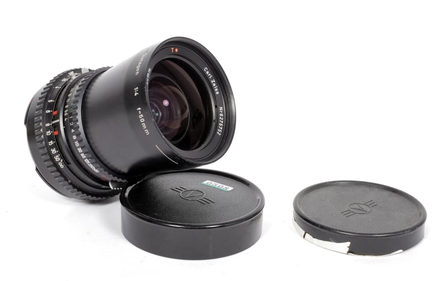Image of Hasselblad Carl Zeiss Distagon T* 50mm F4 C lens for 500 system cameras #0508
