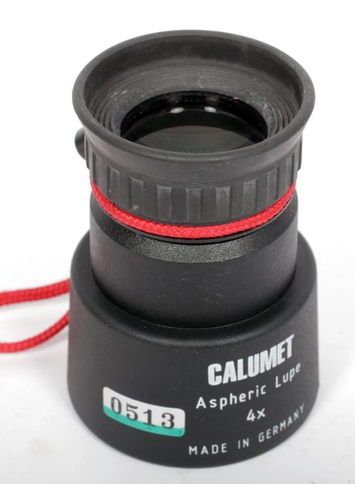 Image of NOS Rodenstock Aspheric 4X ground glass loupe lupe magnifier #0513 (Calumet)